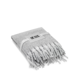 Soft-touch recycled polyester blanket, mohair style, 300 g/m² main view