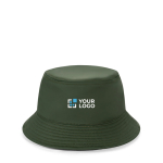 Water-repellent recycled rPET polyester Panama hat main view