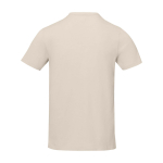 Men’s short sleeve cotton T-shirt, 160 g/m2, Elevate Life sand colour