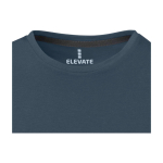 Men’s short sleeve cotton T-shirt, 160 g/m2, Elevate Life cyan blue colour