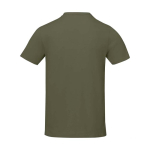 Men’s short sleeve cotton T-shirt, 160 g/m2, Elevate Life olive green colour