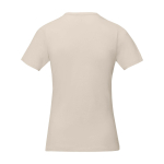 Women’s short sleeve cotton T-shirt, 160 g/m2, Elevate Life sand colour