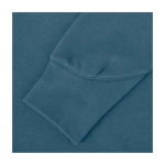 Unisex hoodie, knitted fabric, 300 g/m2, Elevate Life cyan blue colour