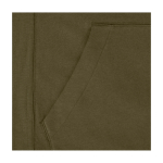 Unisex hoodie, knitted fabric, 300 g/m2, Elevate Life olive green colour