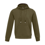 Unisex hoodie, knitted fabric, 300 g/m2, Elevate Life olive green colour