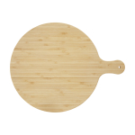 Bamboo chopping board, coloured strap handle second front view