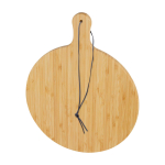 Bamboo chopping board, coloured strap handle second view