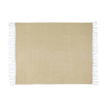 Extra-soft warm blanket, recycled polyester, 125 x 150 cm beige colour