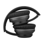 Wireless headphones, noise cancellation, Prixton Live Pro black colour