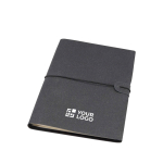 Refillable notebook, recycled plastic cover, two A5 inserts