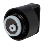 Recycled stainless steel bottle, suitable for carbonated drinks, 600ml navy-blue colour