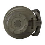 Eco double-wall bottle, anti-leak screw lid, 700ml dark green colour