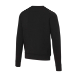 Unisex crew neck jumper, 350 g/m2, Elevate Life black colour