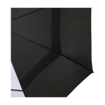 Golf umbrella, two-tone, polyester, windproof, 30”, Ø106cm white colour