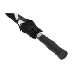 Golf umbrella, two-tone, polyester, windproof, 30”, Ø106cm white colour