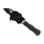 Golf umbrella, two-tone, polyester, windproof, 30”, Ø106cm grey colour