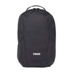 Recycled laptop backpack, front pocket, Thule Lumion, 16” black colour