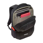 Recycled laptop backpack, front pocket, Thule Lumion, 16” black colour