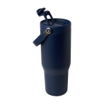 Recycled stainless steel tumbler, dual-function lid, 900ml third view