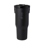 Recycled stainless steel tumbler, dual-function lid, 900ml main view
