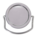 Recycled stainless steel bottle, double wall, screw lid, 650ml grey colour