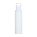 Recycled stainless steel bottle, single wall, 650ml white colour