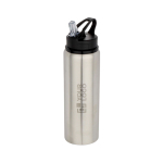 Recycled stainless steel bottle, single wall, 800ml