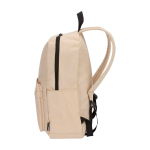 Eco urban backpack, water-repellent, 16L, fits 14” laptop ivory colour