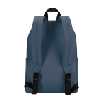 Eco urban backpack, water-repellent, 16L, fits 14” laptop cyan blue colour