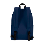 Eco urban backpack, water-repellent, 16L, fits 14” laptop navy-blue colour