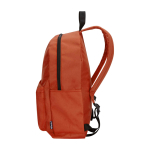 Eco urban backpack, water-repellent, 16L, fits 14” laptop salmon colour
