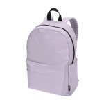 Eco urban backpack, water-repellent, 16L, fits 14” laptop lilac colour