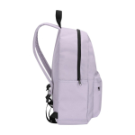 Eco urban backpack, water-repellent, 16L, fits 14” laptop lilac colour