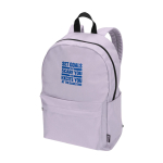 Eco urban backpack, water-repellent, 16L, fits 14” laptop lilac colour