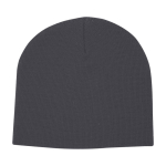 Rib-knit versatile beanie, ideal for cold weather, Elevate™ dark grey colour