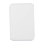 Magnetic wireless power bank, recycled plastic, 5,000 mAh white colour