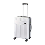 Expandable trolley, recycled plastic, impact-resistant silver colour