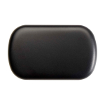High-quality silicone earplugs, for sleeping, studying, travelling black colour