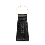 Elegant recycled plastic keyring, for keys or bags