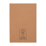 Wooden bookmark, small and large sticky notes natural colour