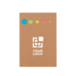 Wooden bookmark, small and large sticky notes