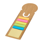 Sticky notes set, small coloured notes, large notes, ruler format natural colour