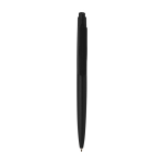 Recycled plastic pen, minimalist design, black ink black colour