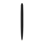 Recycled plastic pen, minimalist design, black ink black colour