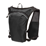 Running hydration vest, waterproof, reflective black colour third view