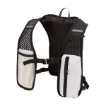 Running hydration vest, waterproof, reflective sand colour