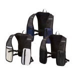 Running hydration vest, waterproof, reflective sand colour second multiple colours view