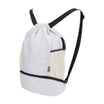 Sports bag, waterproof recycled fabric, shoe compartment, 18L sand colour