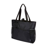 Yoga bag, recycled ripstop fabric, waterproof, 18L black colour