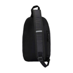 Hydration shoulder bag, waterproof recycled fabric, 6L black colour